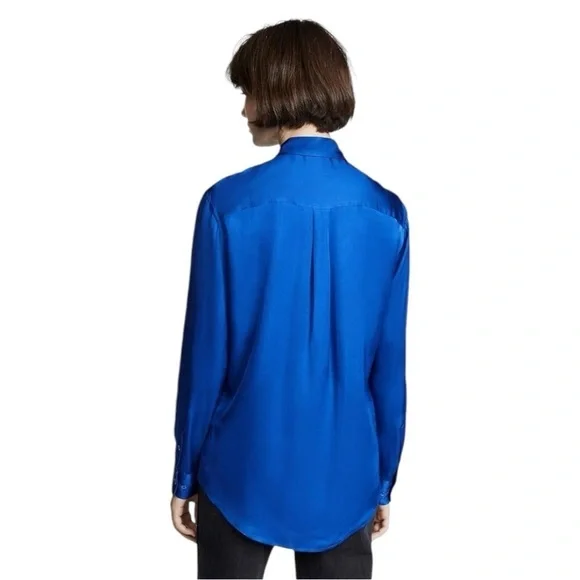 Equipment satin long sleeve shirt - Picture 3 of 8